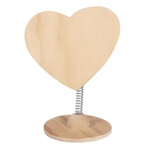 Wooden Heart Clip FSC Mix Credit