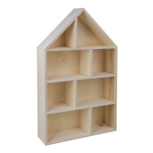 Wood display shelf House,FSC Mix Credit