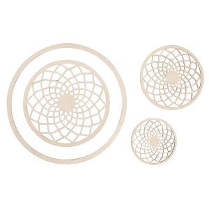 Wooden disc Dream , filigree, FSC 100%