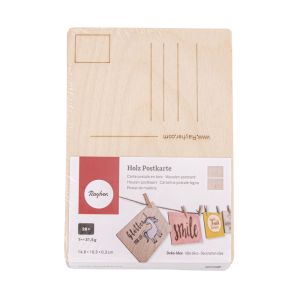 Holz Postkarte, FSC 100%