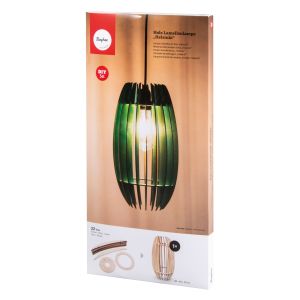 Holz Lamellenlampe, FSC Mix Credit