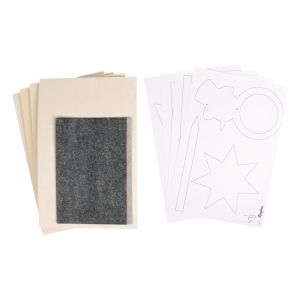 Sperrholzplatten m. Vorlagen- Gartendeko