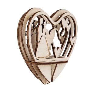 Wooden insert-in piece, FSC Mix Credit