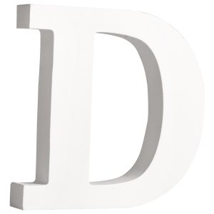 MDF letter D, FSC 100%