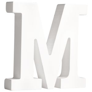 MDF letter M, FSC 100%