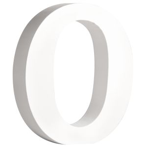 MDF letter O, FSC 100%