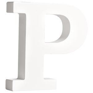 MDF Buchstabe P, FSC 100%