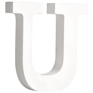 MDF letter U, FSC 100%