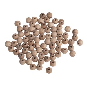 Rohholzperlen, FSC 100%, 8mm ø