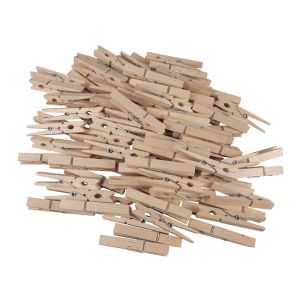 Wooden clothes pegs, FSC 100%