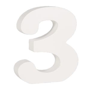 MDF number 3, FSC 100%