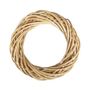 Wreath of willow, peeled
