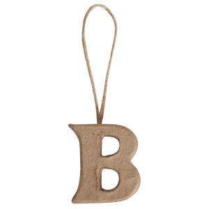 Pappmaché Buchstabe B FSC Recycled 100%