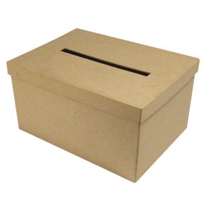Papier-mâché card box, FSC Recycled 100%