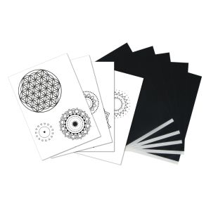 Transferpapier m. Vorlagen Mandalas