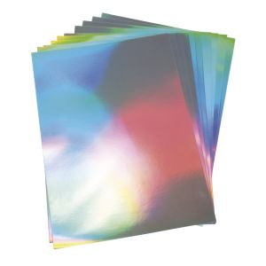 Holographic crush paper, A4