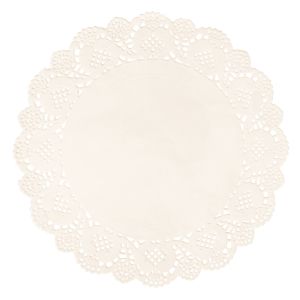 Lace paper round, 21.5cm ø