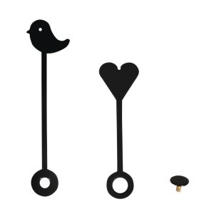 Clock hands Heart&Bird