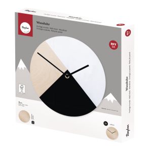 BP: Wanduhr, FSC Mix Credit, 25cm ø