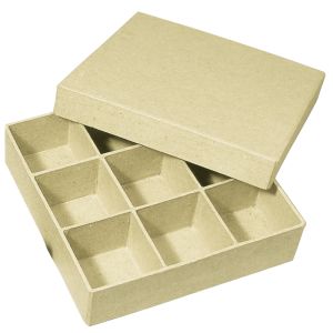 Pappmaché Sortierbox FSC Recycled 100%