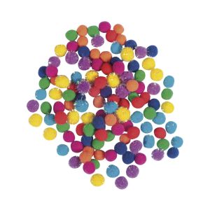 Pompon Mischung, 7mm ø