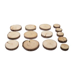 Pine slices, round