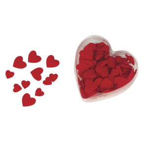 Velours textile objects: heart, padded