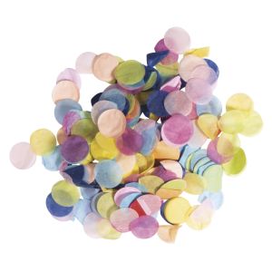 Confetti, 2cm ø, coloured