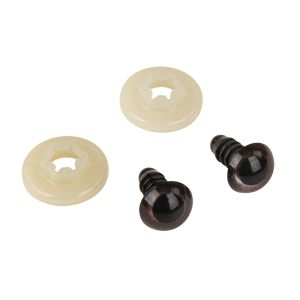Plastic safety eyes, 9mm ø