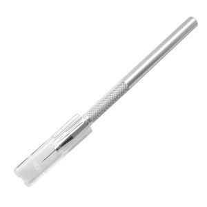 Cutting and perforating pen for wax
