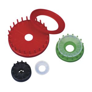 Straw-splitter set, 3 crown moulds