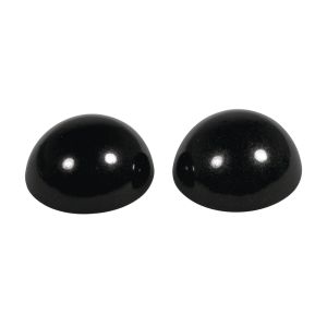 Animal´s eyes, plastic half-bead, 4mm ø