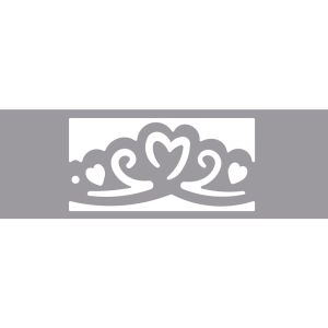 Border puncher - Heart 6,3x3cm,