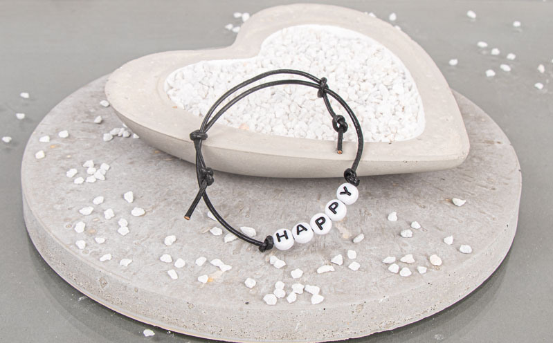 Armband „HAPPY“