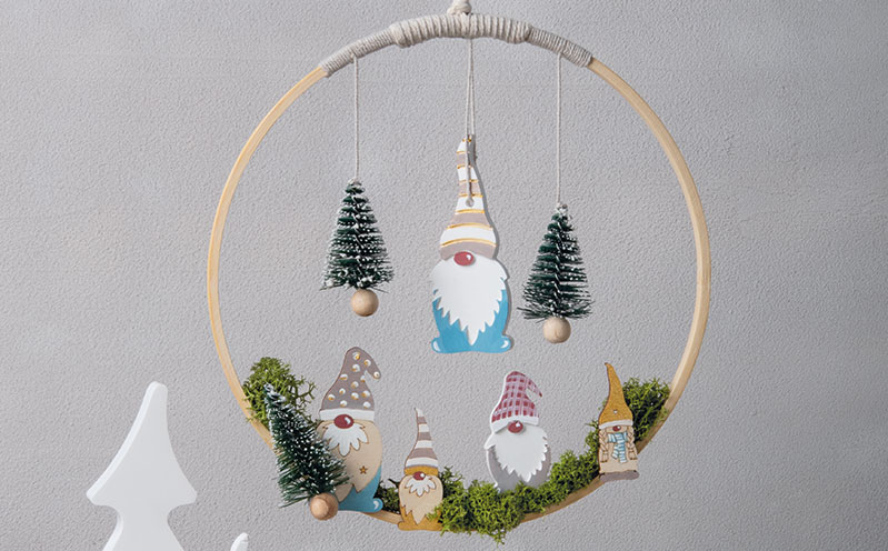 Bambus-Ring mit Wichtelwald