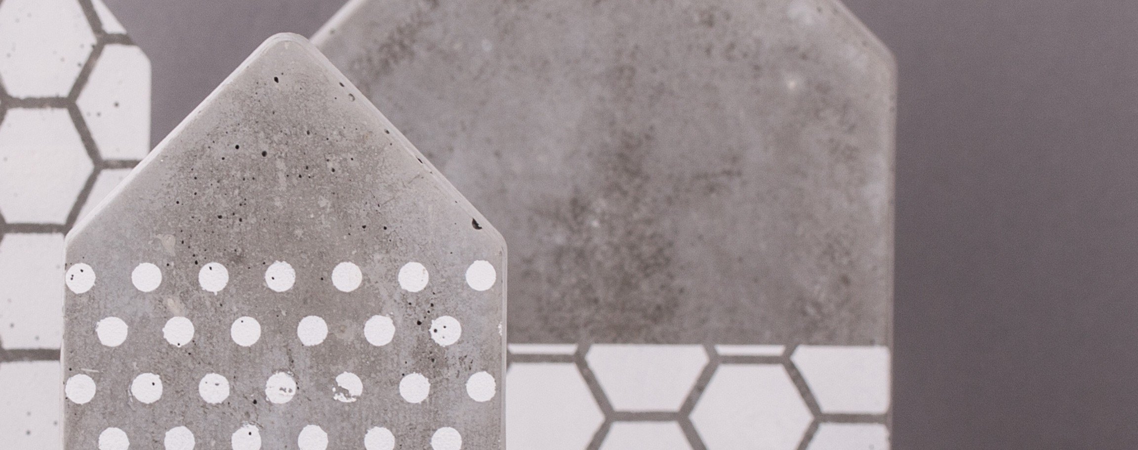 Cement-house with spots