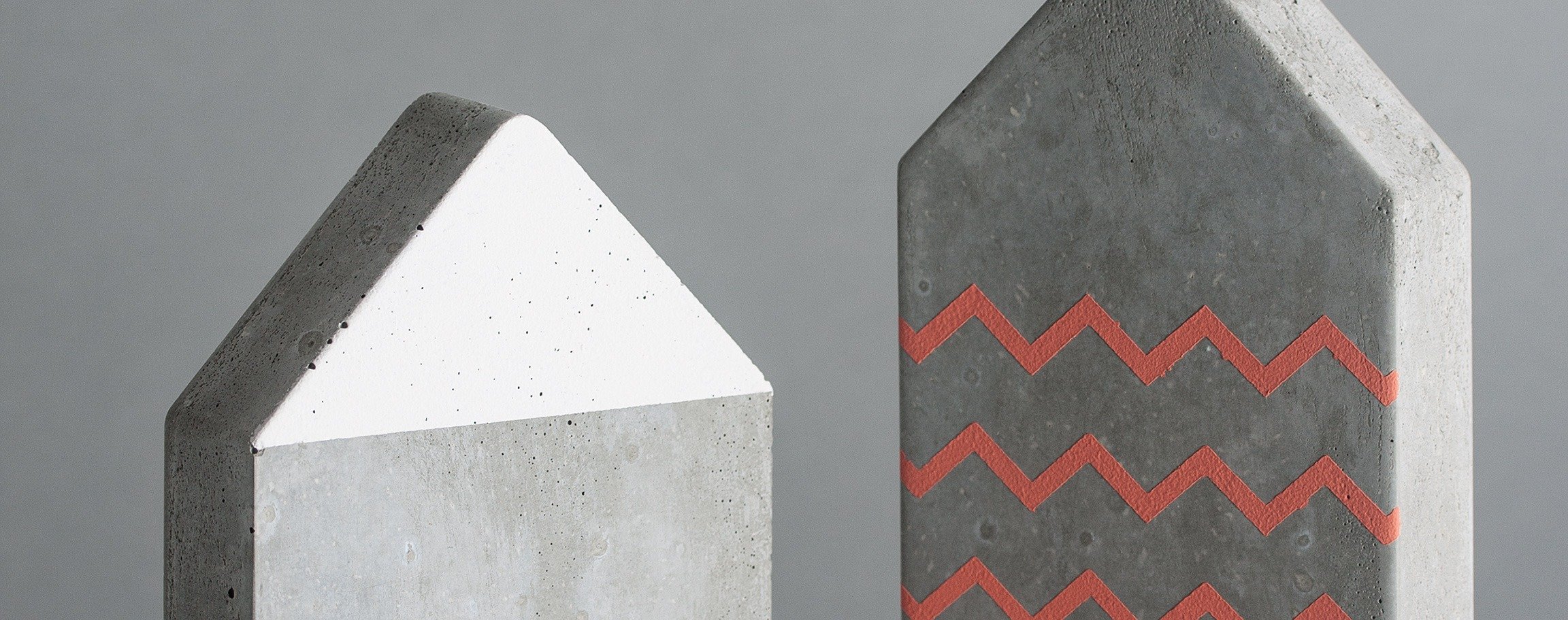 Set of cement-houses with Chalky Finish