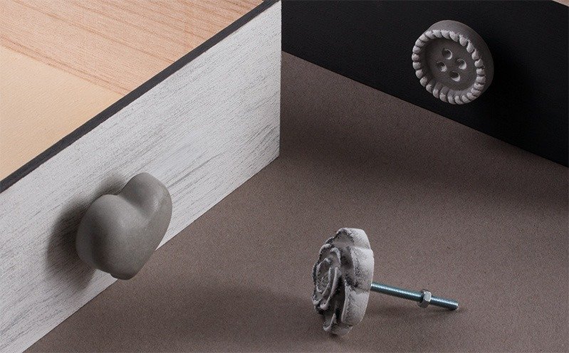 Betonknauf Schublade