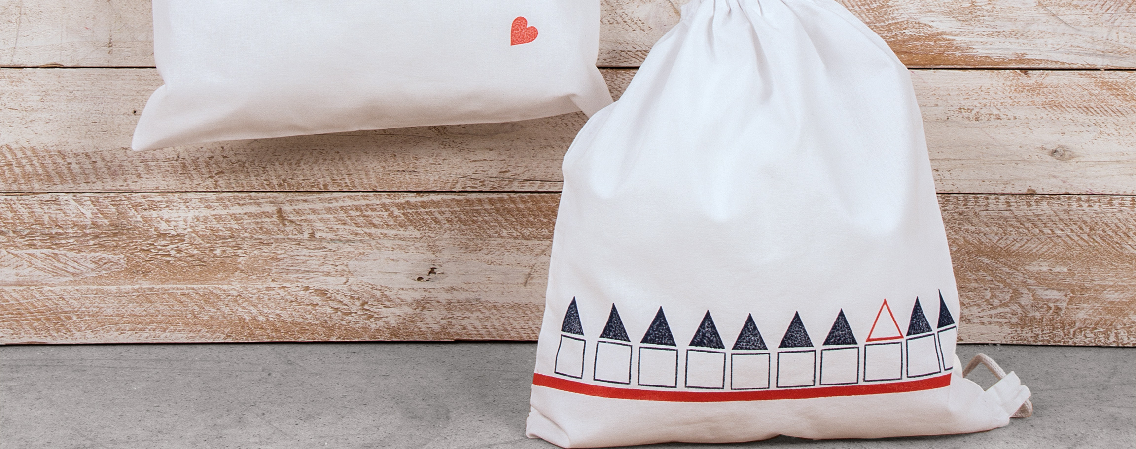CANVAS - Gym bag with cottage