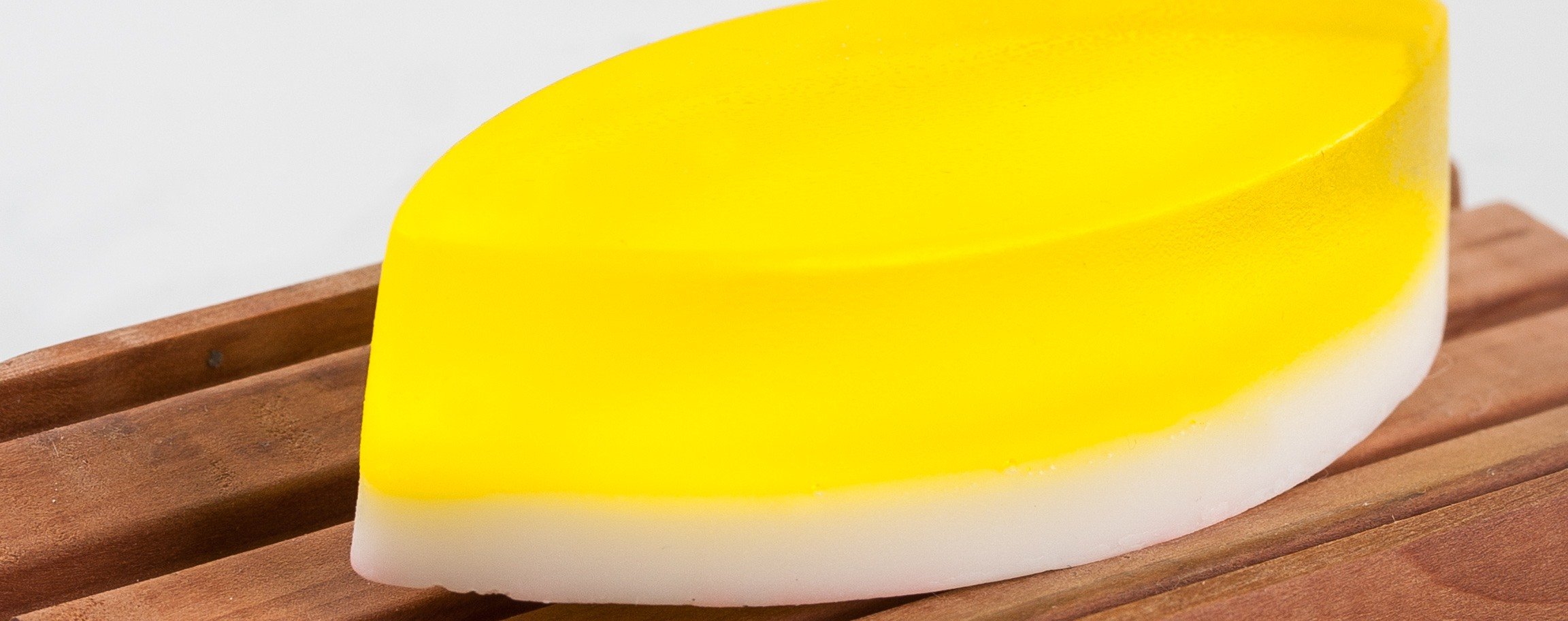 Lemon-shaped soap
