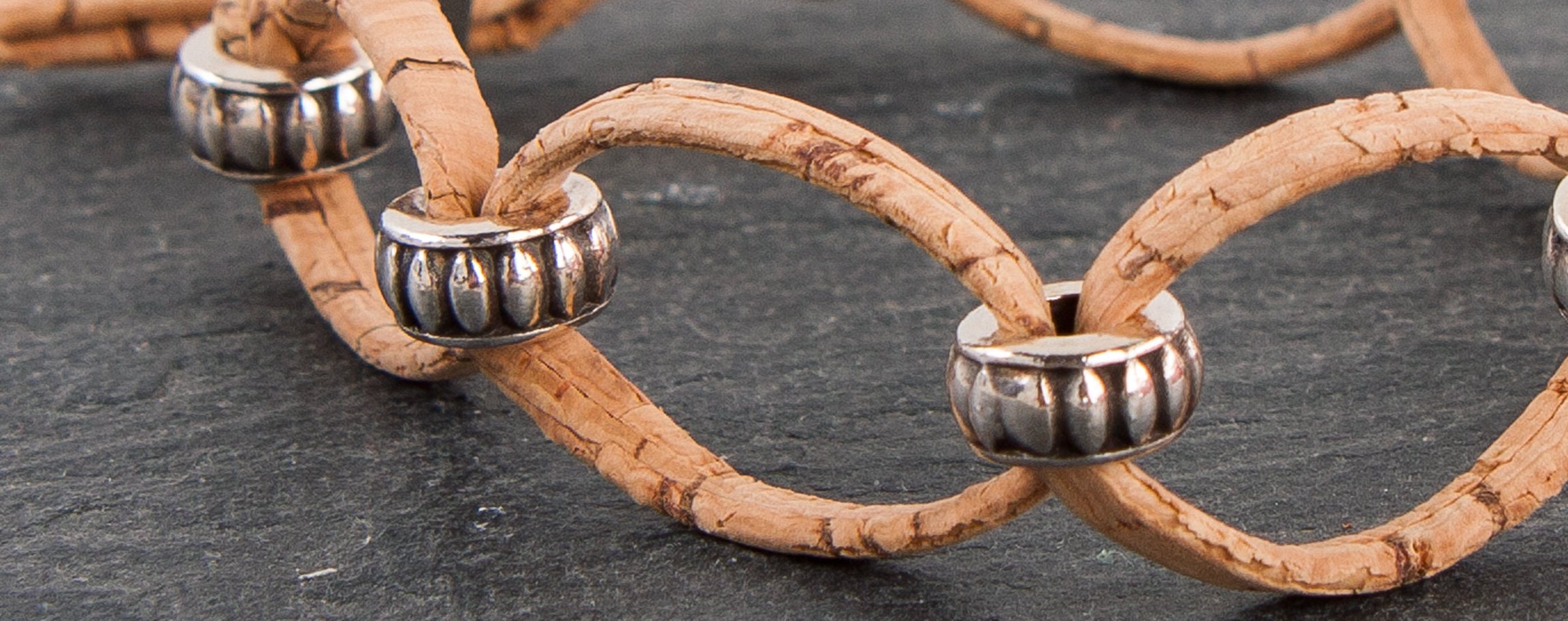 Crossed wrap-slip bangle