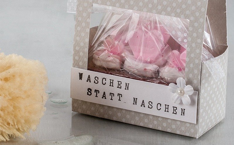 Geschenkbeutel für ein Kuchenstück