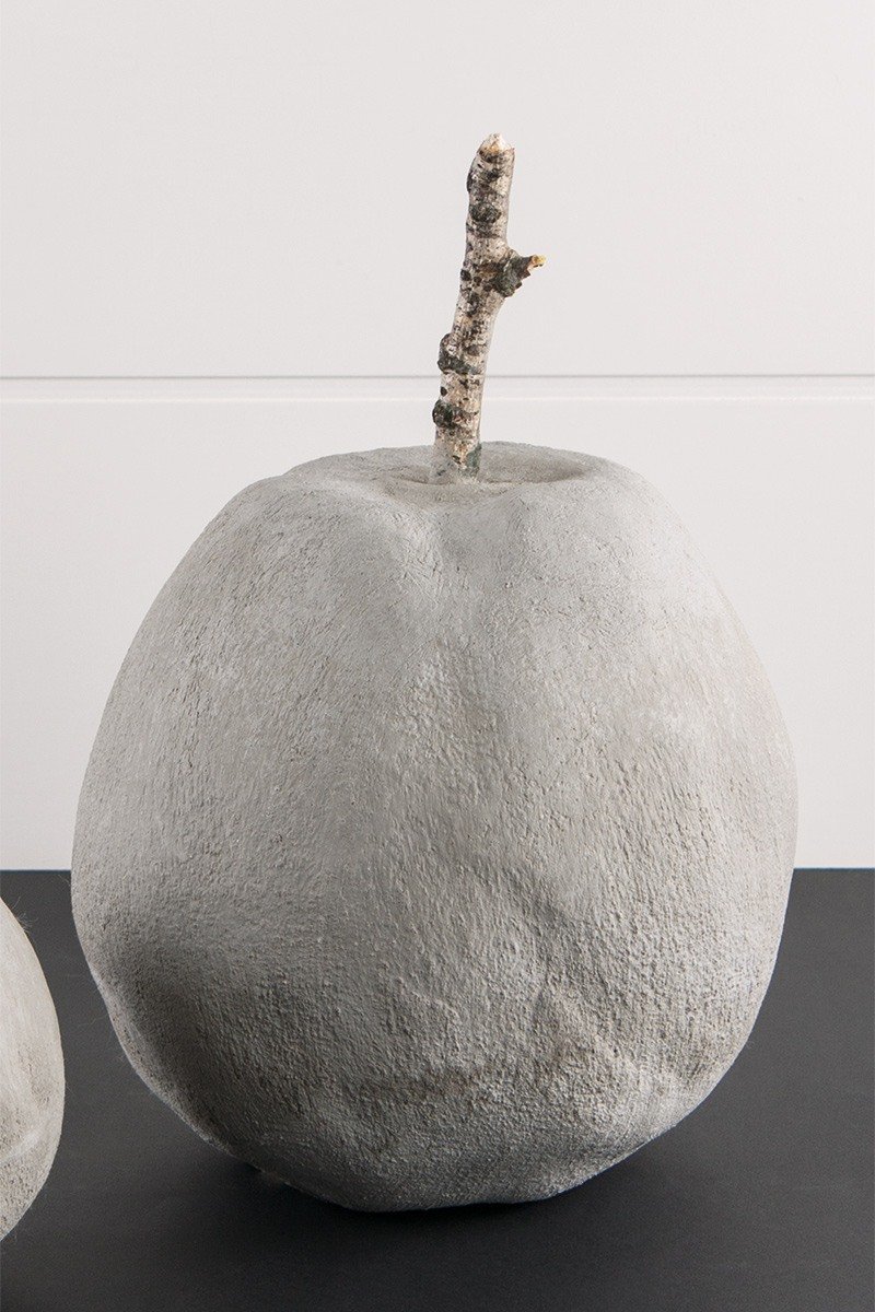 Großer Knetbeton-Apfel