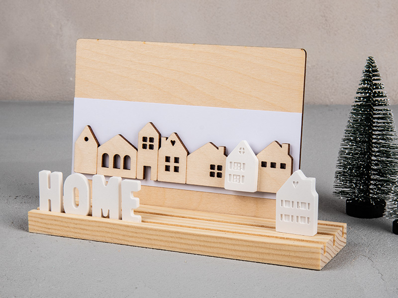Holz-Setzleiste Home