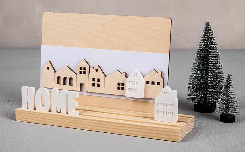 Holz-Setzleiste Home