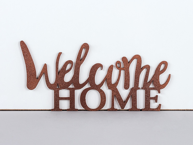 Wooden lettering 