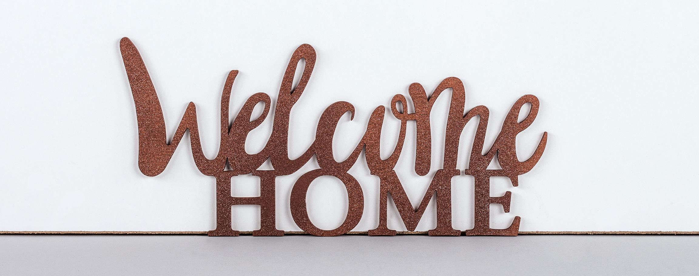 Wooden lettering 