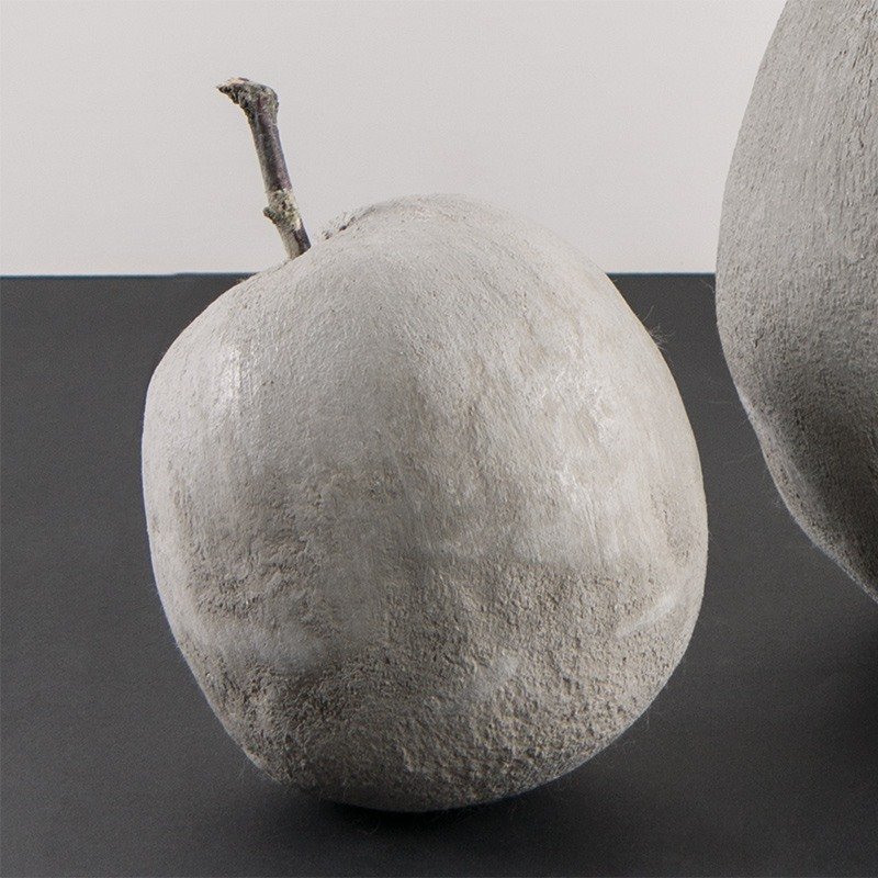 Kleiner Knetbeton-Apfel