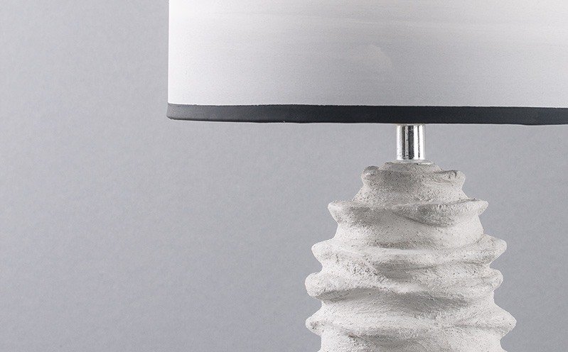 Knetbeton-Lampe