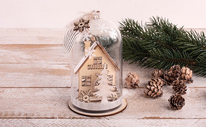 Kunststoffhaube Winterhaus